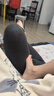 猫人男士秋裤男德绒保暖裤加绒加厚含羊绒蚕丝打底无痕线裤衬裤深麻灰 实拍图