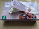 英科医疗（INTCO）一次性手套丁腈手套100只小码加厚餐饮丁晴白色食品级橡胶手套 实拍图