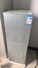 新飞冰箱小型租房用 一级能效冷 藏冷冻两用1-2人家用小冰箱 出租房双门电冰箱办公室两门 26年旗舰 90A142一级能效【旗舰升级】银 实拍图