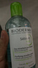贝德玛（BIODERMA）小绿水控油卸妆水净澈油皮混油清洁无刺激250ml 实拍图