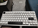 WOB rainy75客制化键盘三模铝坨坨机械键盘cnc电脑无线蓝牙游戏电竞外设雨 星河银-阳极-RGB/紫薇轴/钢化玻璃 实拍图