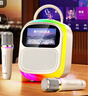 金运（KINYO）【热销100W+】k歌麦克风音箱一体机唱歌话筒家庭KTV套装户外卡拉OK触屏歌词点歌机音箱新年礼物K86 实拍图