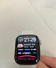 Apple/苹果 Watch S11 智能手表GPS款42毫米玫瑰金色铝金属表壳淡桃粉色运动型表带S/M MEUN4CH/B 实拍图