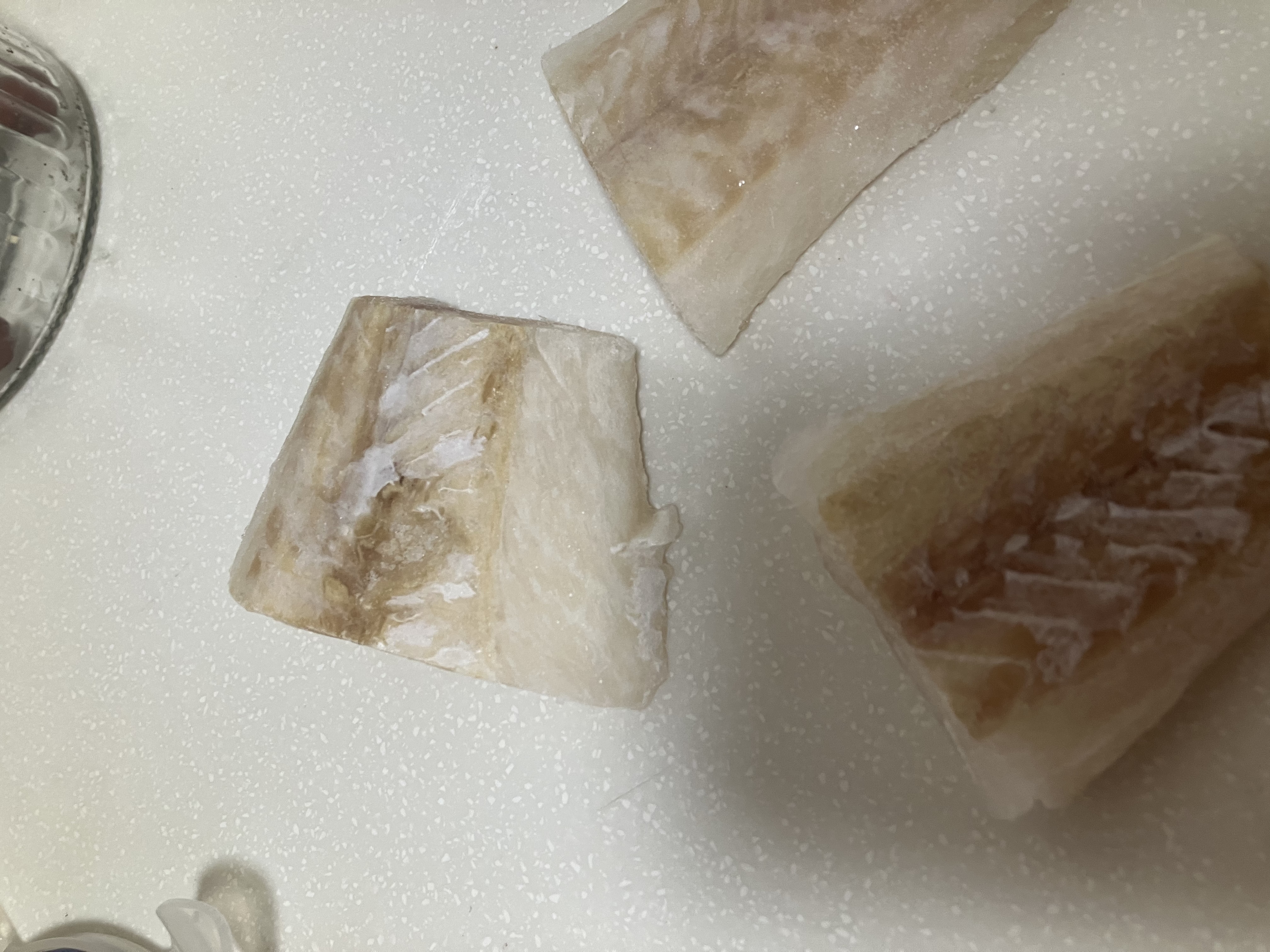 卖鱼七郎深海真鳕鱼块净重200g 去皮刺纯肉中段 实拍图