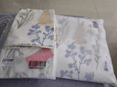云瑾纯棉枕套一对装2只 全棉印花枕头套 单人双人居家枕芯套 花草相依 一对装/成人48*74cm 实拍图