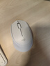罗技（Logitech）M330 静音鼠标 无线鼠标 办公鼠标 右手鼠标 带无线微型接收器 白色 实拍图