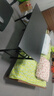 折叠桌子电脑桌家用书桌出租屋办公培训桌学习桌写字台专用餐桌 双层置物【高品质】长100宽60高75黑胡桃色 实拍图