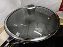 小熊（Bear）有钛无涂层不粘炒锅陶瓷炒菜锅 32cm家用平底锅燃气灶JG043-P02 实拍图