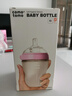 可么多么（como tomo）婴儿新生儿宽口径硅胶奶瓶 仿母乳防胀气 (3-6月)粉色 250ml 实拍图