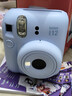富士（FUJIFILM）instax  mini12 一次成像 立拍立得相机 mini12 绣球蓝 官方标配（无相纸及周边配件） 实拍图