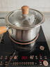 双枪（Suncha）奶锅316L不锈钢婴儿宝宝辅食小奶锅汤锅雪平蒸锅加厚 20cm 实拍图