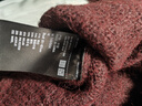 优衣库女装费尔岛风圆领针织衫/毛衣毛衫479233 19 酒红色 M /160/84A 实拍图