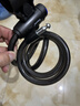 通用锁具588E自行车锁山地单车锁钢丝锁死飞锁钢缆防盗锁骑行装备 实拍图