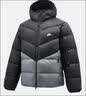 耐克NIKE男冬季短款连帽羽绒服 运动防寒外套 WR系列HQ7791-061黑灰M 实拍图