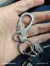 博友（BO YOU）创意钛合金钥匙扣圈环居家常备家用挂扣高级汽车钥匙扣男生精致配 实拍图