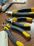 得力（deli）工业级高碳钢省力钳子三件套装偏心钢丝钳尖嘴钳斜口斜嘴钳老虎钳 实拍图
