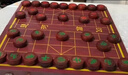 君奥中国象棋实木带棋盘50号红花梨木象棋成人高档折叠便携棋盘象棋书 实拍图