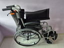 鱼跃 (yuwell)手动轮椅车H062折叠老人轻便免充气铝合金旅行手推代步 实拍图