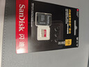 闪迪（SanDisk）256GB TF(MicroSD)内存卡 4K极速金卡A2 V30 U3行车记录仪 运动相机无人机 监控存储卡 读190MB/s 实拍图