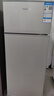 荣事达（Royalstar）小冰箱小型家用出租房双门一级能效宿舍冷藏冷冻两用节能电冰箱 86A158【一级能效】【三天不到1度电】银 实拍图