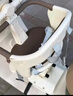 雅迪（yadea）电动车摩登光芒儿童座椅前置通配型宝宝椅安全避震电瓶车儿童座椅包围款-米白色 前置 捆绑式 8个月-3岁 米白色 实拍图