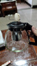 茶吧机饮水机玻璃电热水壶茶壶茶台电茶炉保温壶单壶带滤网耐高温茶具大容量水壶泡茶壶茶水分离 黑色全把款式 实拍图
