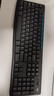 罗技（Logitech）MK275 键鼠套装 无线键鼠套装 办公键鼠套装 全尺寸 商务键鼠套装 带无线2.4G接收器 黑蓝色 实拍图