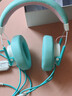 觅声射手座头戴式有线HiFi游戏耳机三角洲行动吃鸡专业听声辨位fps电脑电竞专用虚拟7.1声道降噪耳麦 usb接口魔幻青-集成星云声卡芯片 实拍图
