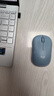罗技（Logitech）M221 轻音鼠标 无线鼠标 办公鼠标 对称鼠标 带无线微型接收器 雾霭蓝 实拍图