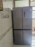 美的（Midea）480升十字门冰箱家用一级能效风冷无霜双变频净味以旧换新BCD-480WSPZM(E)国家补贴 实拍图