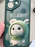 世咏（SHIYONG）适用苹果16手机壳 iphone16保护套镜头全包防摔超薄简约创意网红皮纹软壳男女款 暗夜绿 实拍图
