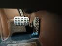 适用奔驰刹车油门脚踏板E300L/C260L/GLC改装GLA/GLB/GLE内饰用品 奔驰刹车油门踏板【奔驰标】 奔驰E级【16-26款】 实拍图