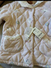 戴维贝拉（DAVE＆BELLA）小童冬装毛绒女宝宝家居服套装珊瑚绒女童夹棉睡衣新款儿童衣服 小兔印花【现货】 110 cm（建议身高100-110cm） 晒单实拍图