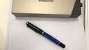 百利金 德国Pelikan钢笔 传统M205钢笔尖墨水笔原装进口 蓝色大理石纹 EF尖 实拍图