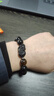 中国黄金招财貔貅手链男心经黑曜石手串男士生日礼物男朋友老公结婚纪念日 招财貔貅心经黑曜石手串-14mm 实拍图