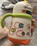 babycare儿童保温杯婴儿宝宝学饮杯吸管水杯水壶不锈钢450ml-新老款随机发 实拍图