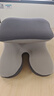 尼拉办公椅头枕靠枕办公室午睡枕工位趴睡午休神器多功能护颈仰睡枕头 【双灰撞色】舒适午睡呵护肩颈 实拍图