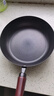 阎铁匠章丘平底锅煎锅无涂层家用铁锅烤肉煎锅牛排锅煎蛋锅老式熟铁24cm 实拍图