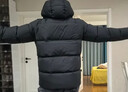 高梵【田栩宁同款】黑金鹅绒服机能5.0五格2025男士羽绒服 黑色5.0 M 实拍图