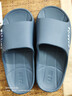 回力厚底防滑男女士凉拖室内外穿软底洗澡浴室拖鞋HL0212蓝灰40-41 实拍图