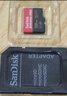 闪迪（SanDisk）256GB TF（MicroSD）内存卡 A2 4K V30 U3 C10 至尊超极速移动存储卡 读速200MB/s 写速140MB/s 实拍图