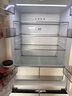 美的（Midea） 457十字对开四开门 宽753mm 纯平零嵌入底部散热大容量一级双变频风冷无霜家用客厅厨房冰箱 MR-457WUSPZE 苍穹灰 实拍图