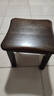 家逸实木小凳子沙发凳几凳客厅换鞋凳简约小板凳办公室脚踏凳 实拍图