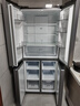 华凌美的出品406L十字双开门冰箱超薄风冷无霜一级能效双变频对开多门四门京东自营HR-426WSP国家补贴 实拍图