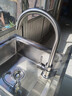 京东京造 厨房水龙头304不锈钢双水花360°旋转冷热双控适用于水槽洗菜盆 实拍图