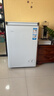 海尔（Haier）100L单温冰柜小型家用小冰柜减霜一级能效冷藏冷冻转换深冷冷柜小冰箱BC/BD-100GHW9D国家补贴 实拍图