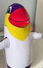 充气企鹅不倒翁玩具 PVC加厚充气卡通动物戏水拳击 【小企鹅】36cm 实拍图