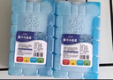 欧宝森4个装1000ml冰晶盒 大冰板制冷蓝冰户外摆摊蓄冷反复使用冰砖冰排 实拍图