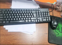 联想生态品牌异能者有线键盘鼠标套装 全尺寸防泼溅人体工学手感舒适 商务办公台式/小新适用键鼠KM102 实拍图