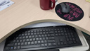 雷柏（Rapoo）8200G 无线蓝牙多模键鼠套装 121键全尺寸16个多媒体按键 轻音笔记本电脑办公键盘鼠标套装 黑色 实拍图